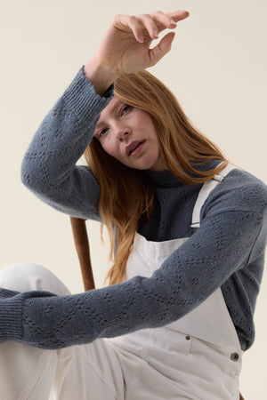 Felbridge Ecru Wide Leg Dungarees