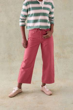 Heaton Rose Wide Leg Jeans