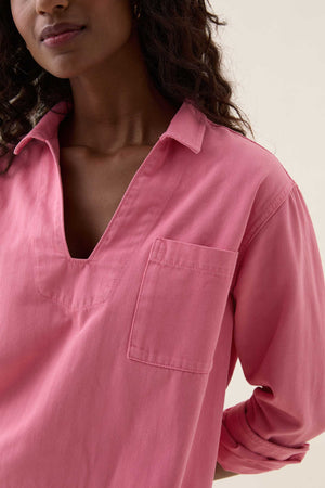 Mayfield Rose Herringbone Deck Shirt